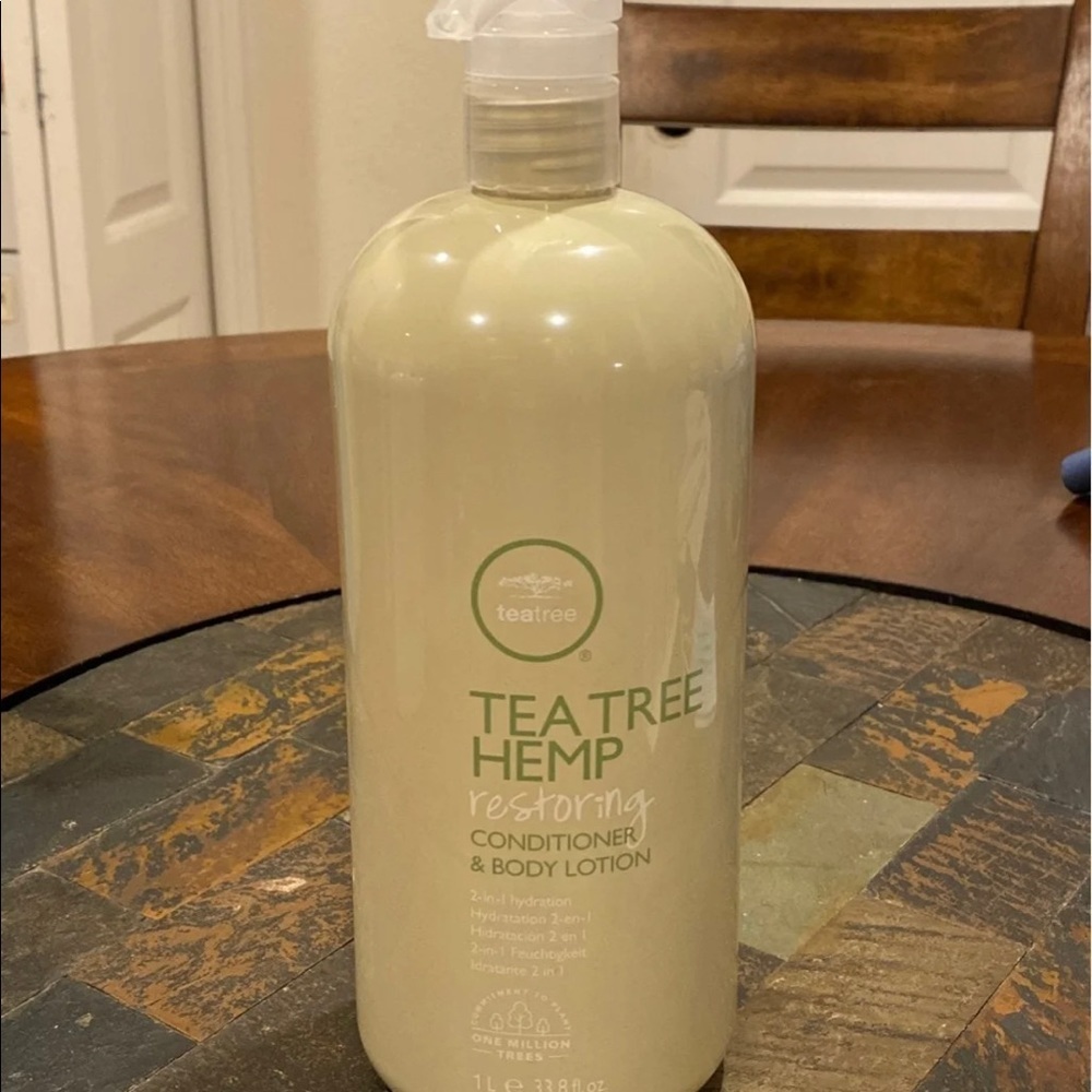 Paul Mitchell Tea Tree Restoring Conditioner Body Lotion Size 33.8 oz